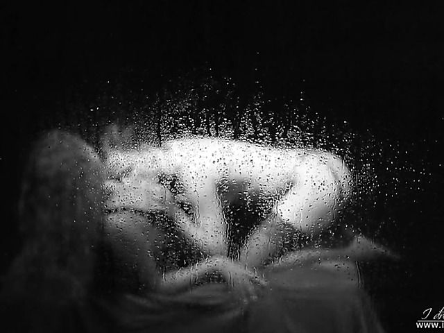 Erotic lesbian video in black and white