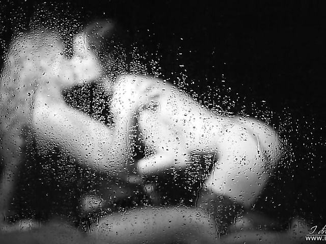 Erotic lesbian video in black and white