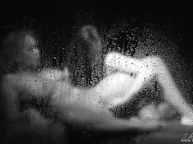 Erotic lesbian video in black and white