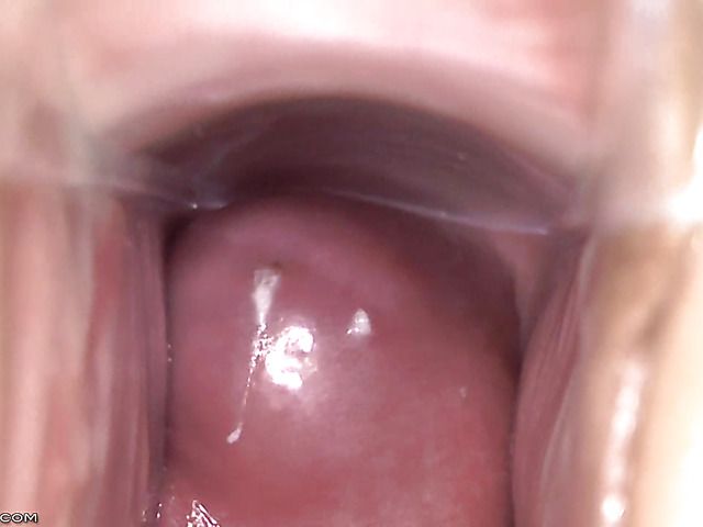 Ashley Jane with speculum shows the inside of her nice pussy