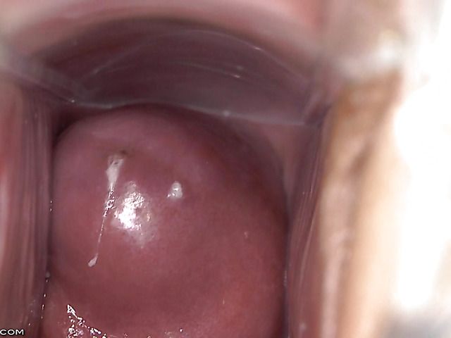 Ashley Jane with speculum shows the inside of her nice pussy