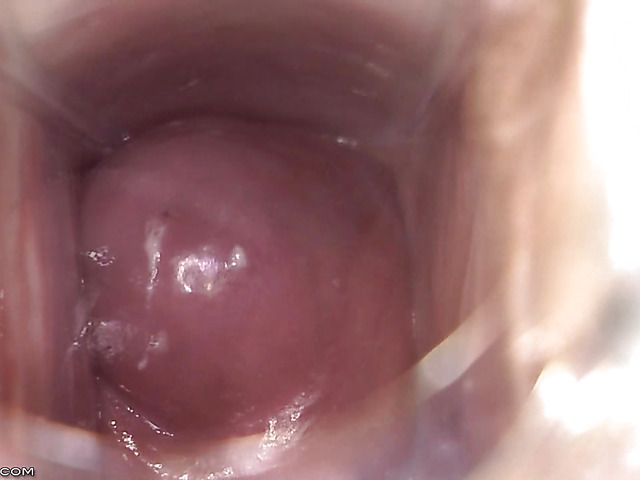 Ashley Jane with speculum shows the inside of her nice pussy