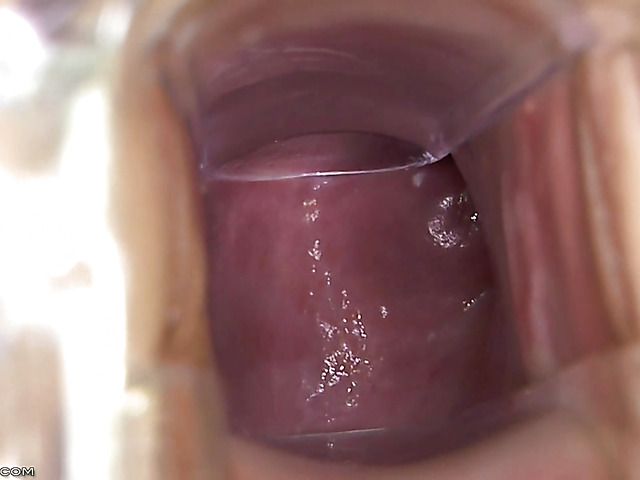 Ashley Jane with speculum shows the inside of her nice pussy