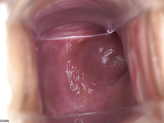 Ashley Jane with speculum shows the inside of her nice pussy