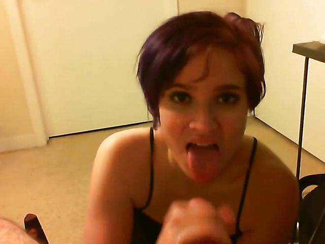 Cum sprayed on beauty face of hot girl