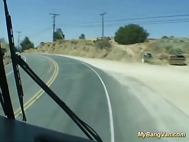 Bang Van anal with a slutty hitchhiker