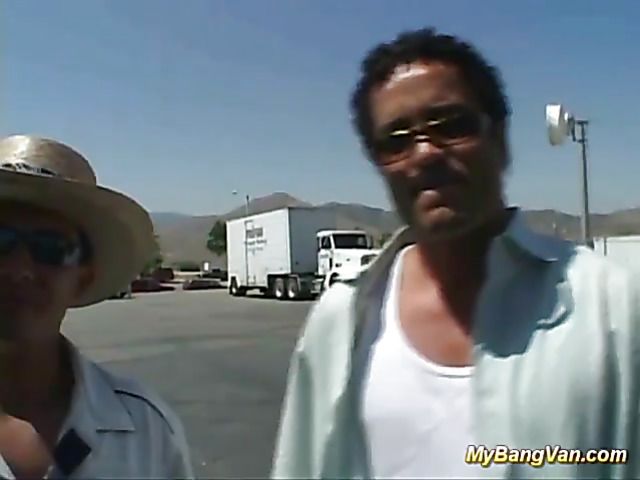 Bang Van anal with a slutty hitchhiker