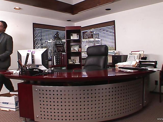 Boss fucks his slutty MILF secretary Nicole Aniston