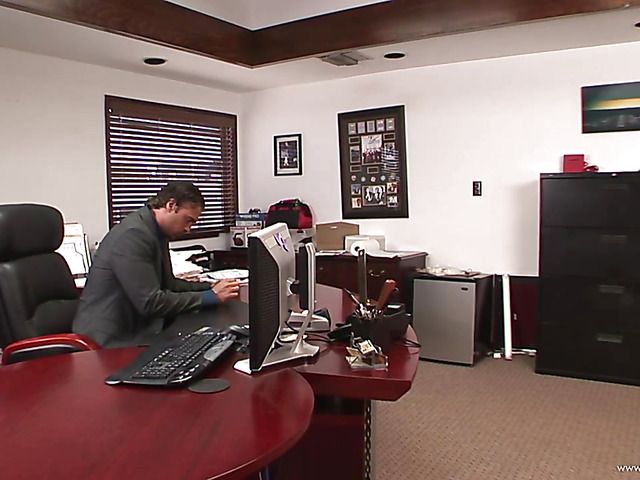 Boss fucks his slutty MILF secretary Nicole Aniston