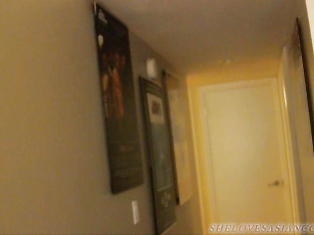 Backstage with busty Rachel Roxxx getting fucked by asian guy