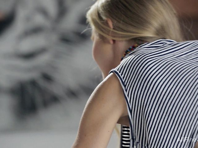 Passionate sex with skinny 18 year old girl Cecilia