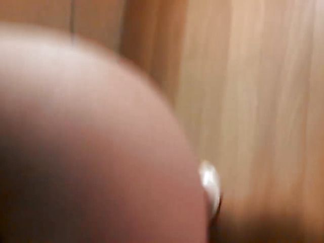 Solo babe riding a dildo