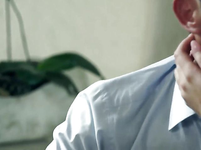 Stunning blonde enjoys foot fetish sex by the fire