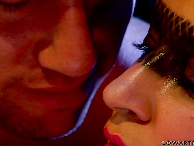 Dirty Ann Marie Rios posing and getting fucked