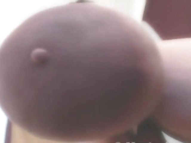 Vanessa milks her unbelievably huge tits