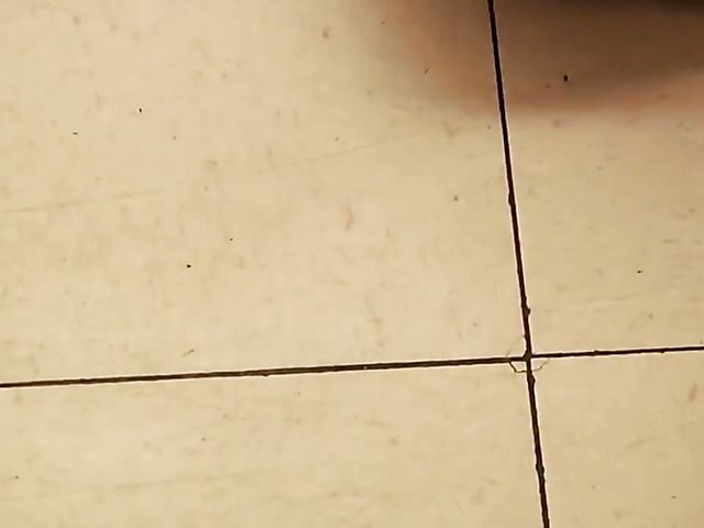 Lesbian teen threesome at the laundry