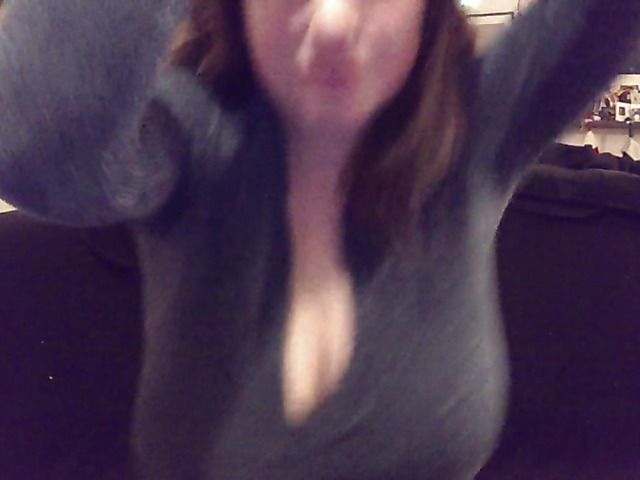 Cute BBW amateur with giant breasts lactating