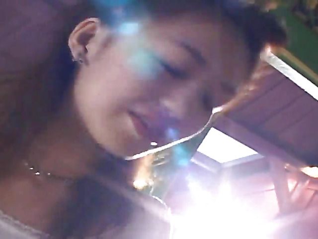 Sweet Japanese girl Aino Kishi wearing different costumes