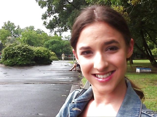 Skinny teen slut in high boots fucking with Jim