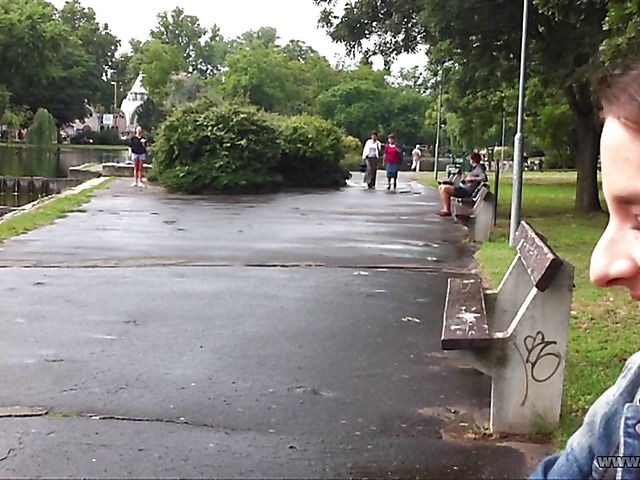 Skinny teen slut in high boots fucking with Jim