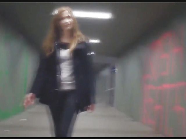 Outdoor dick sucking and ass fucking with hot girls