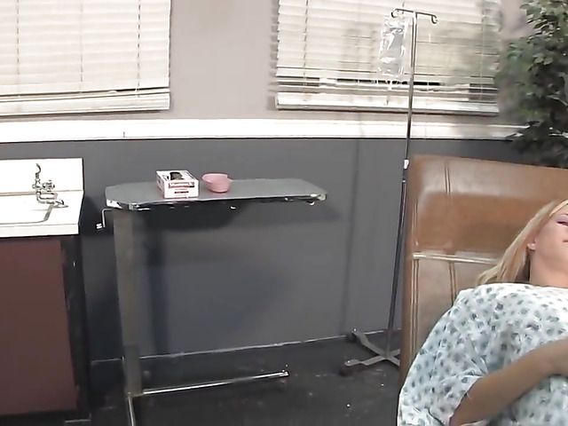 Interracial lesbian squirting in doctors office