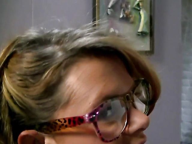 Cute handjob expert with tiny tits gets cum on her face