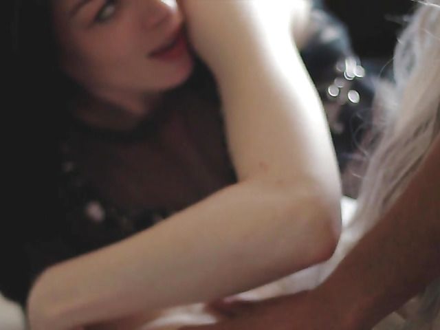 Teens get banged and play with cum in FFM threesome