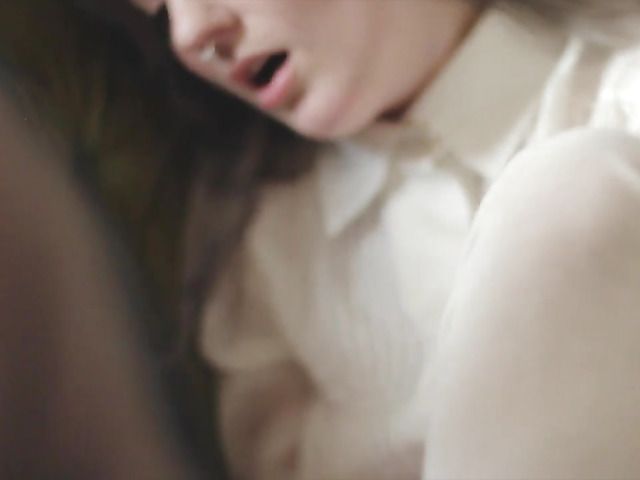 Teens get banged and play with cum in FFM threesome