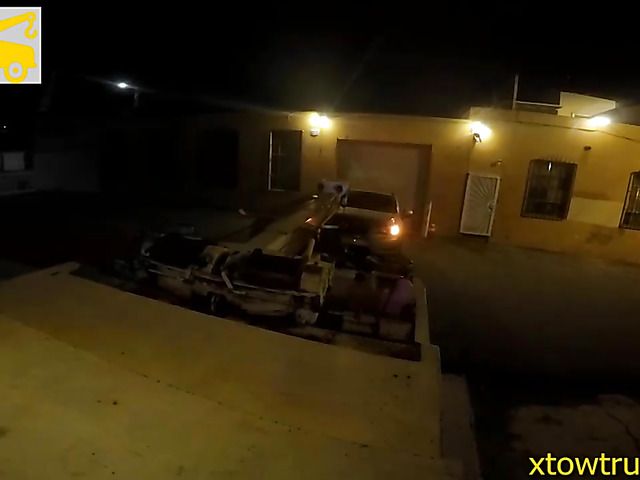 Big tits club chick almost gets her car towed away