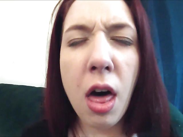 British redhead amateur with a pig nose