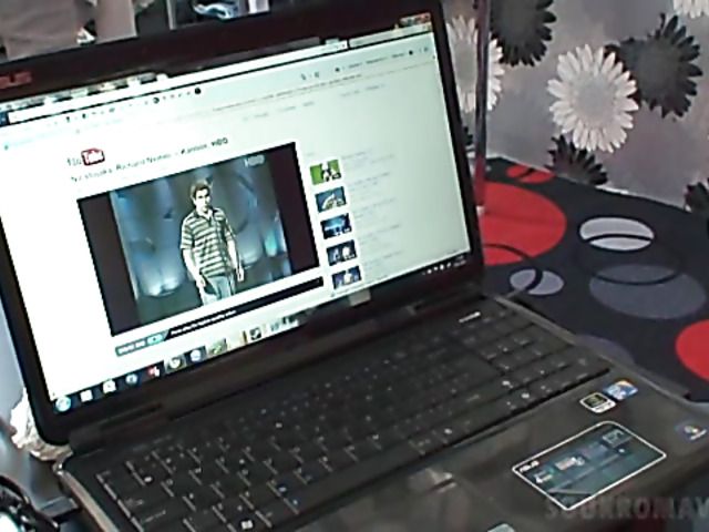 Sex tape of a blond girl with nice tits and bald pussy