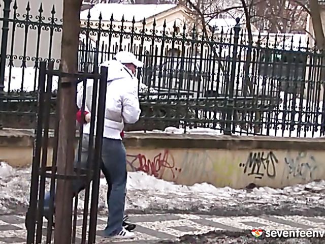 Tender Abby picked off the street and fucked hard