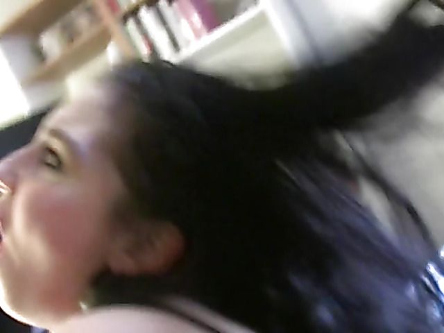 Sweet amateur babe gets banged by hairy older guy