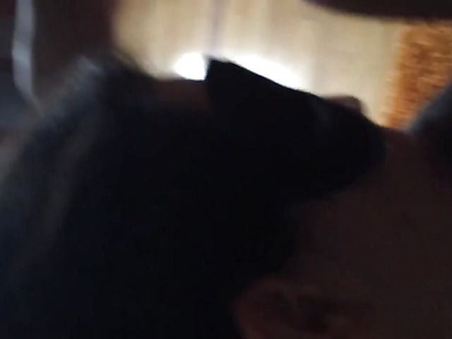 Interracial blowjob from blindfolded white wife