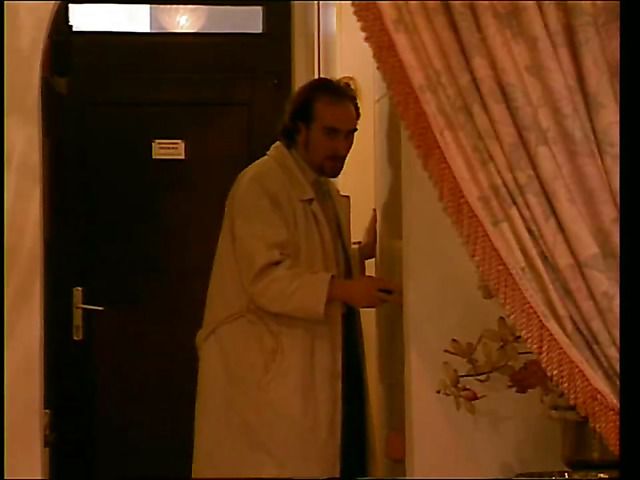 Retro anal with a big tit babe in black lingerie