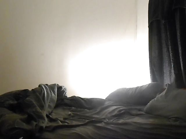 Sexy teen GF fucking on the bed on webcam
