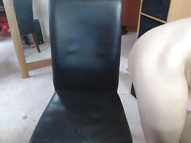 Teen Alice in pink panties uses vibrator on her bald pussy