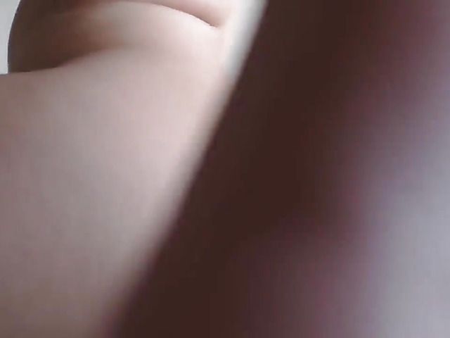 Sexy ass girl in red stockings makes herself squirt