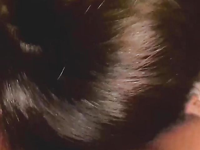 Big tits amateur gets her hairy pussy pampered