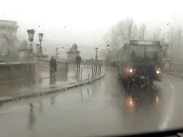 Public sex with a hot blonde on the city bus