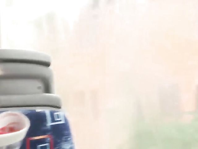 Public sex with a hot blonde on the city bus