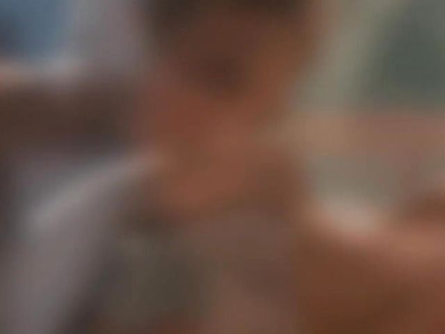 Big tits brunette babe gets humped in the evening