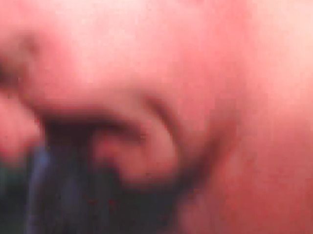 Ebony girl bukkake fun in the backyard