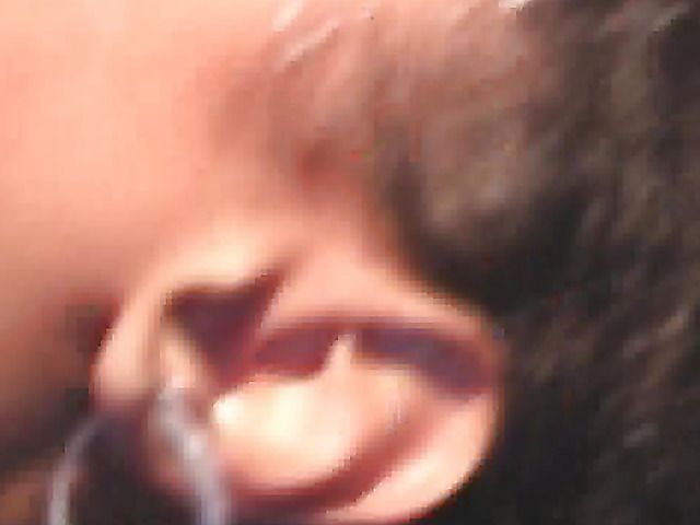 Ebony girl bukkake fun in the backyard