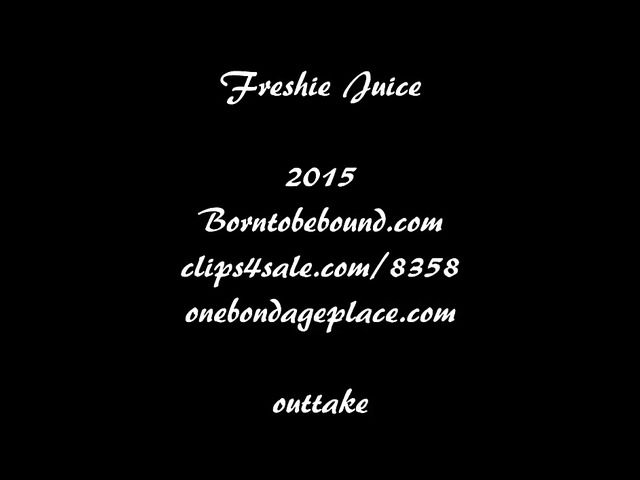 Lesbian BBW redhead gagged and tied up for the first time