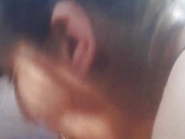 White amateur sucks a beefy black cock