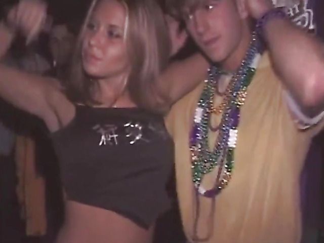 90s party girl with hot tits gets fucked