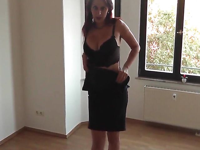 This redhead amateur is very horny