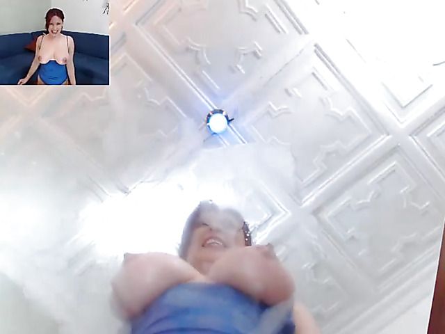 Extreme squirting orgasm in red stockings